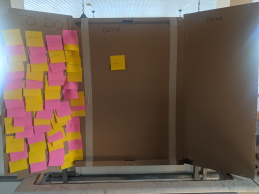 To-Do Kanban Board for Get Wet Divers renovation